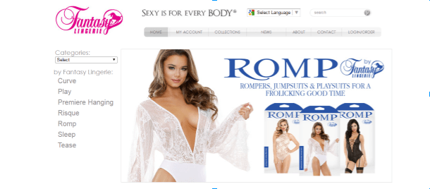 Fantasy Lingerie Coupons